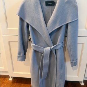 Tahari Soft Blue Coat
